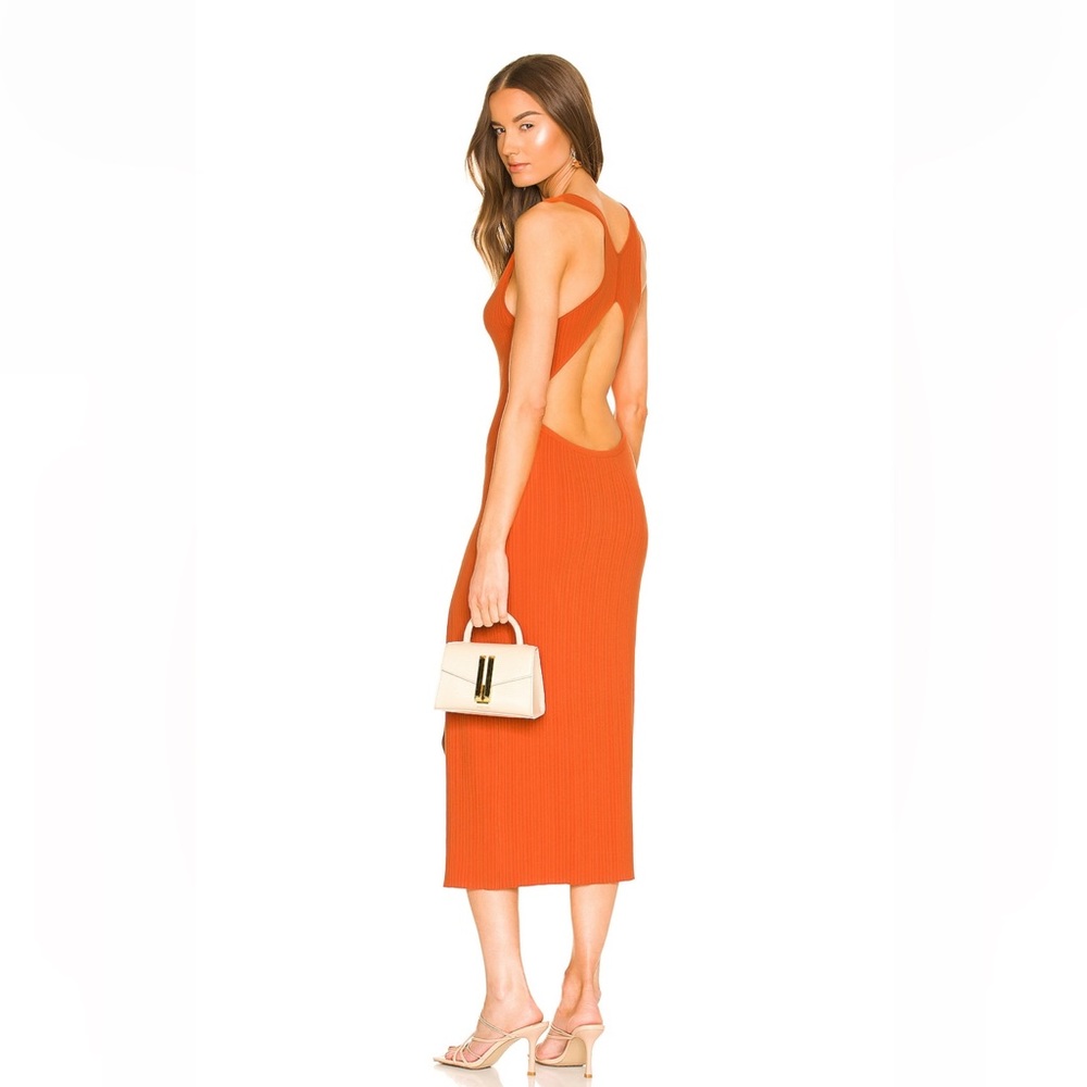 Michael Costello × REVOLVE Variegated Rib Bodycon Dress Size XS